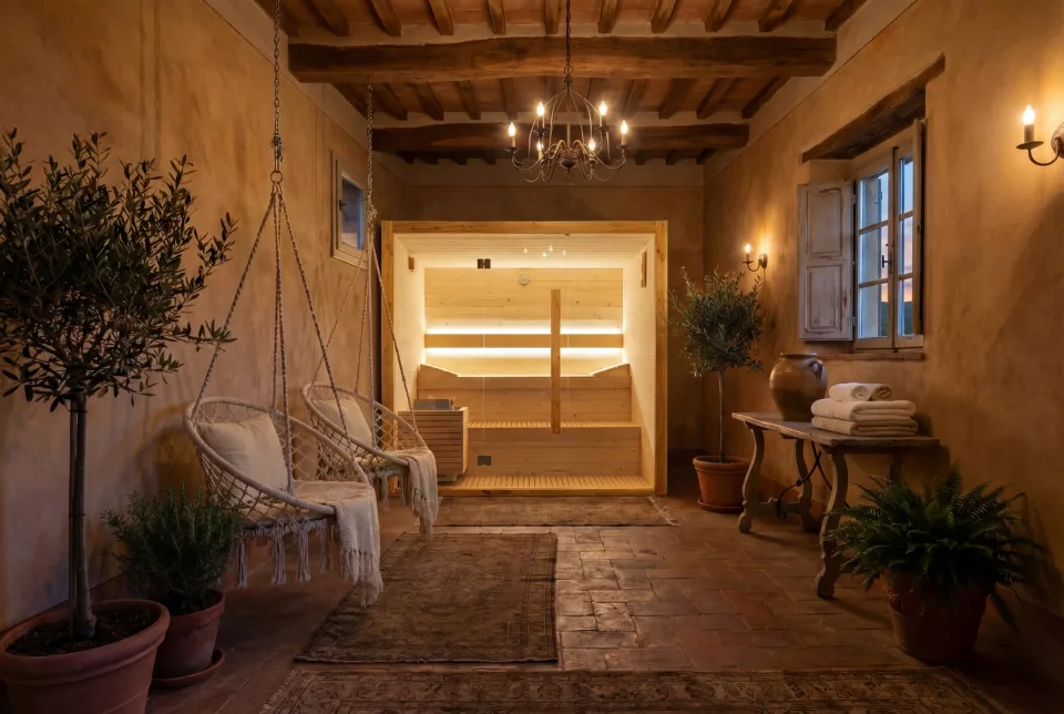 sauna conifera toscana